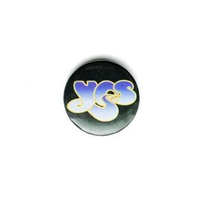 Vintage Yes! Pin